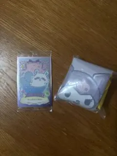 ちいかわ×サンリオエコバッグ　モモンガ×クロミ