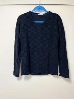 HIGH STREET カットソー　長袖　【ネイビー】