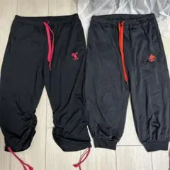 ミッキー　M ジャージ　ズボン　ブラック