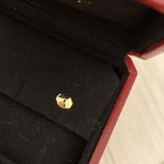 Cartier ダムール ピアス キャッチ 片耳用 純正 K18YG 750のサムネイル