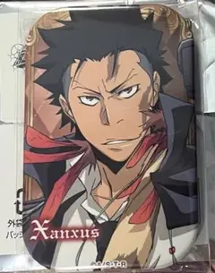 XANXUS 家庭教師ヒットマンREBORN！　まるかく 缶バッジ　ザンザス