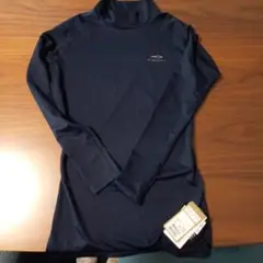 TRF ベーシック モックネック LS ネイビー S
