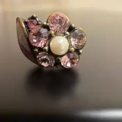 【ANNA SUI】アナスイ花モチーフピアス（片耳用）　2000年頃ヴィンテージのサムネイル
