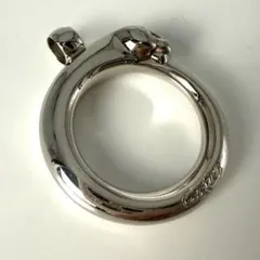 新品Cartier シルバー オーバル型 キーホルダー 2301100101.jpg