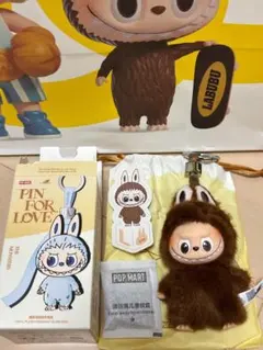 LABUBU PIN FOR LOVE 【L】 アルファベットラブブ イニシャル