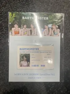 babymonster rora トレカ(オフイベ限定) BABYMONSTER CHOOM オフイベ 会場限定 IDカード RORA - メルカリ