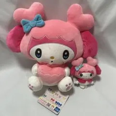 TWICE LOVELYS✕サンリオ　モモ×マイメロディ　ぬいぐるみ　マスコット