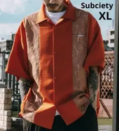 Subciety オレンジ 半袖シャツのサムネイル