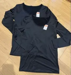 裏起毛インナー　L ブラック