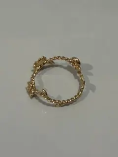 【ete】美品　K10 デイジー フラワーリング　11号 ete】美品 K10 デイジー フラワーリング 11号 - メルカリ