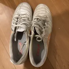 ASICS PRO サッカーシューズ ホワイト/オレンジ