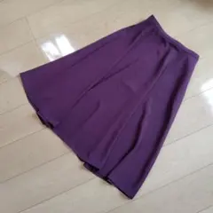UNIQLO フレアスカート パープルのサムネイル