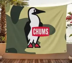 CHUMS フラッグ 旗 ペナント 80x120cm チャムス