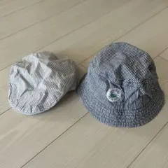 H&M 子供　ハンチング&バケットハット　セット