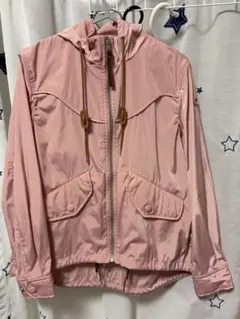 COACH フード付きピンクジャケット XS