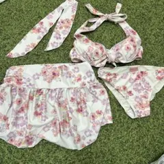 REBECCA TAYLOR 花柄セパレート水着 11Lのサムネイル