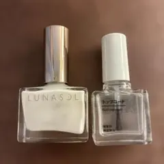 LUNASOL ネイルカラー 無印良品トップコート セットのサムネイル