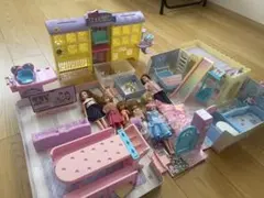 リカちゃん にぎやかペットショップ ハウス ゆったりさん 人形2体ママ 