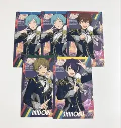 守沢千秋 深海奏汰 高峯翠 仙石忍スタフォニ カードコレクション