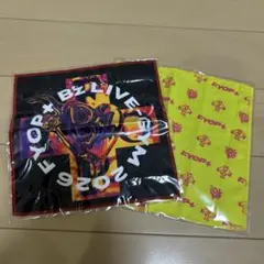 B'z 稲葉浩志 松本孝弘 UNITE ツアーグッズ ファイバータオル 新品