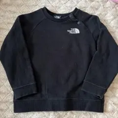 the north face ブラックトレーナー　90cm