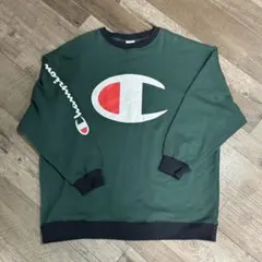 Champion × RODEO CROWNS コラボ スウェット 緑 FREE