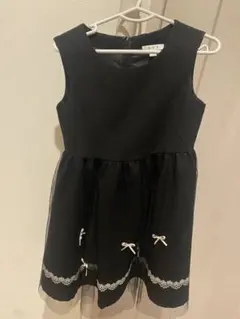 a.v.v フォーマルドレス 110 ブラック　卒業入学ワンピース