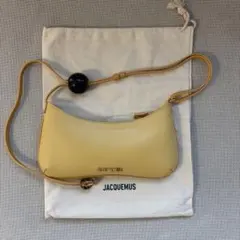 【JACQUEMUS】 Le Bisou Perle ショルダーバッグ イエロー