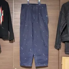 SSZ 19SS 汗CHINO チノパンツ Mサイズ フェードネイビー