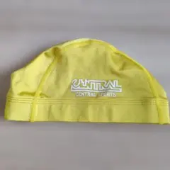 セントラルスポーツ 水泳キャップ 黄色 丨Mサイズ