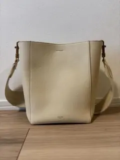 CELINEサングルバケット スモール ショルダーバッグ ホワイト系のサムネイル
