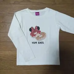 女の子 130 長袖カットソー ロンT ミニーちゃん 春服