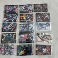 ガンダム　ガンプラパッケージアートグミ まとめ売り　15枚