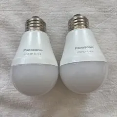 Panasonic LED電球 電球40W形相当 E26口金 2個セット