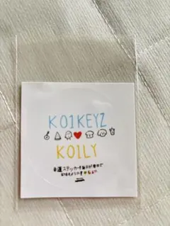 KO1KEYZ シンヘン　プラチャ ステッカー ペンミ ファンミ