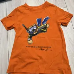 Polo Bear Tシャツ サイズ120 オレンジ