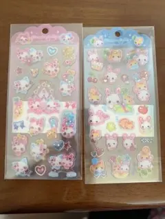 【新品未開封】まじかるみゅーちゃん ドロップジェリーシール　2枚セット
