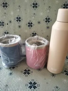 UNIQLOユニクロ ノベルティ ステンレスマグカップ＆ボトル 3点セット