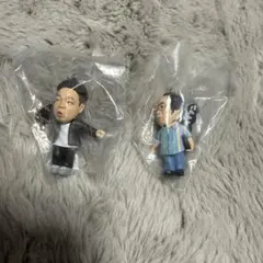 ダイアン　ガチャ　ユースケ2点セット　ゴイゴゴイでスーススーなガチャキーホルダー