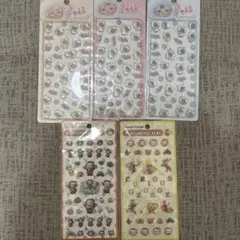 きゅるる　プクプクキャンディシール おさるのジョージ　プクプクシール