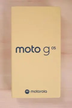 motorola moto g05　ミスティックブルー　新品未開封