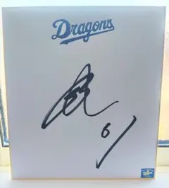 2026年最新】ドラゴンズ サイン色紙の人気アイテム - メルカリ