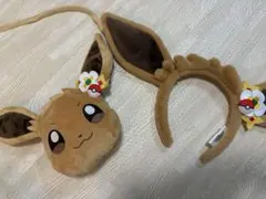 ポケパークカントー　イーブイ　カーニバルピカブイカチューシャ、ポシェットセットのサムネイル
