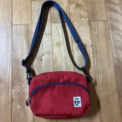 CHUMS ショルダーバッグ レッド×ネイビーのサムネイル