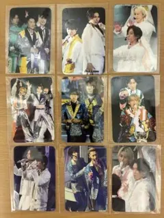 SnowMan スノーマン　免許証風カード　メンバー全員9枚セット