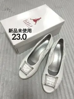 Fitfit オープントゥーパンプス　フィットフィット　パンプス