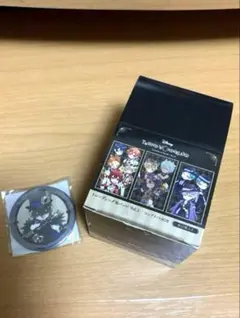 ツイステ　Cheers 缶バッジ　特典付き　コンプリート　セット　箱