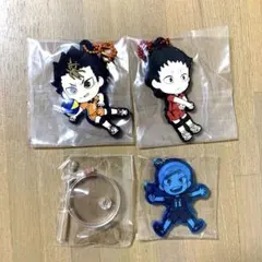ハイキュー　ラバーストラップ　アクリルチャーム