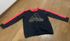adidas ネイビー/レッド トレーナー 130cm