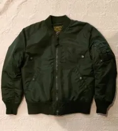 WAIPER 米軍 最初期型 MA-1フライトジャケット　黒　オールブラック